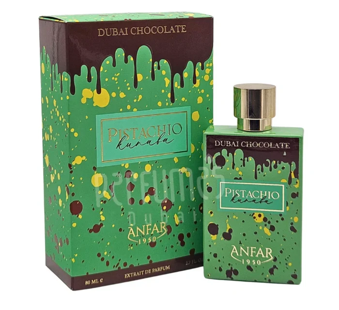 Anfar 1950 Pistachio Kunafa unisex perfume Extrait De Parfum PP 80 ml for men and women - Image 3