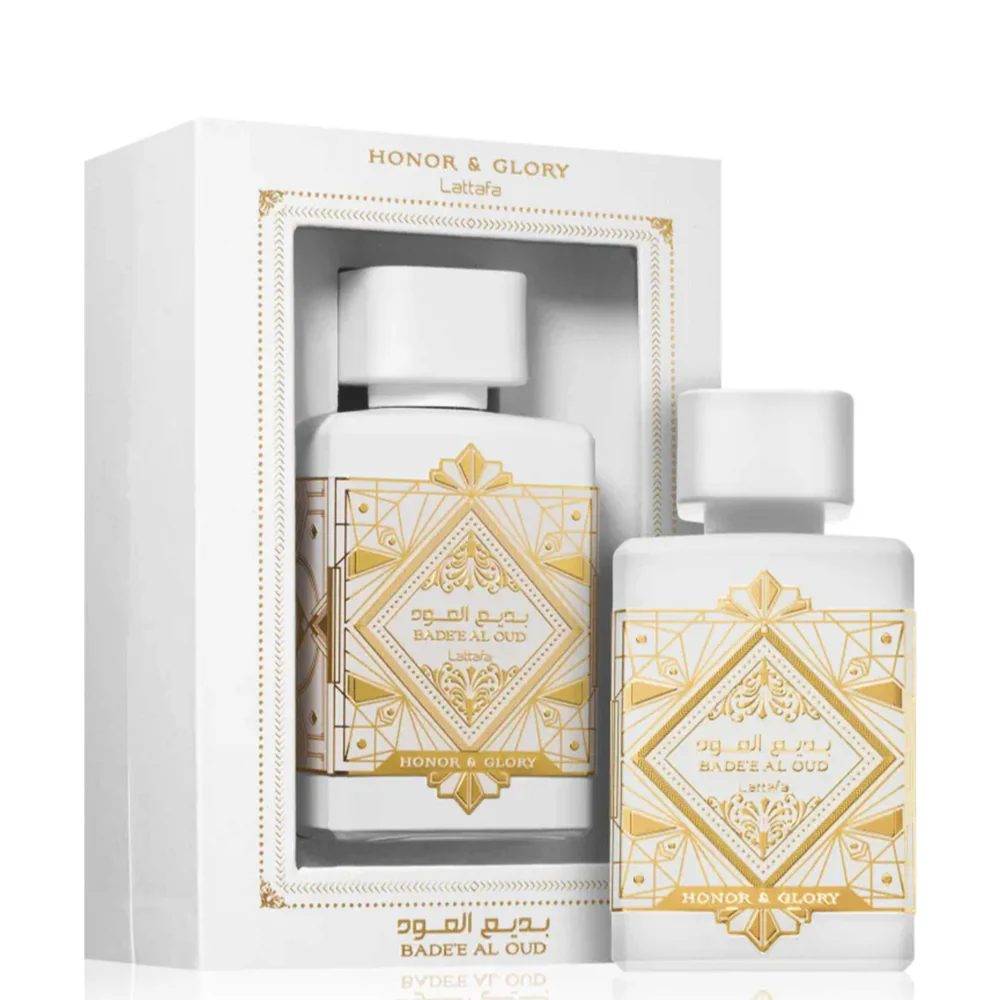 honor and glory bade al oud 17 Lattafa Bade e Al Oud Honor & Glory kvepalai unisex EDP 100 ml vyrams ir moterims - Image 1