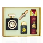 Lattafa Pride Nebras rinkinys UNISEX (100 ml. EDP + 20 ml. EDP + 200 ml. purškiamas dezodorantas) - Image 2