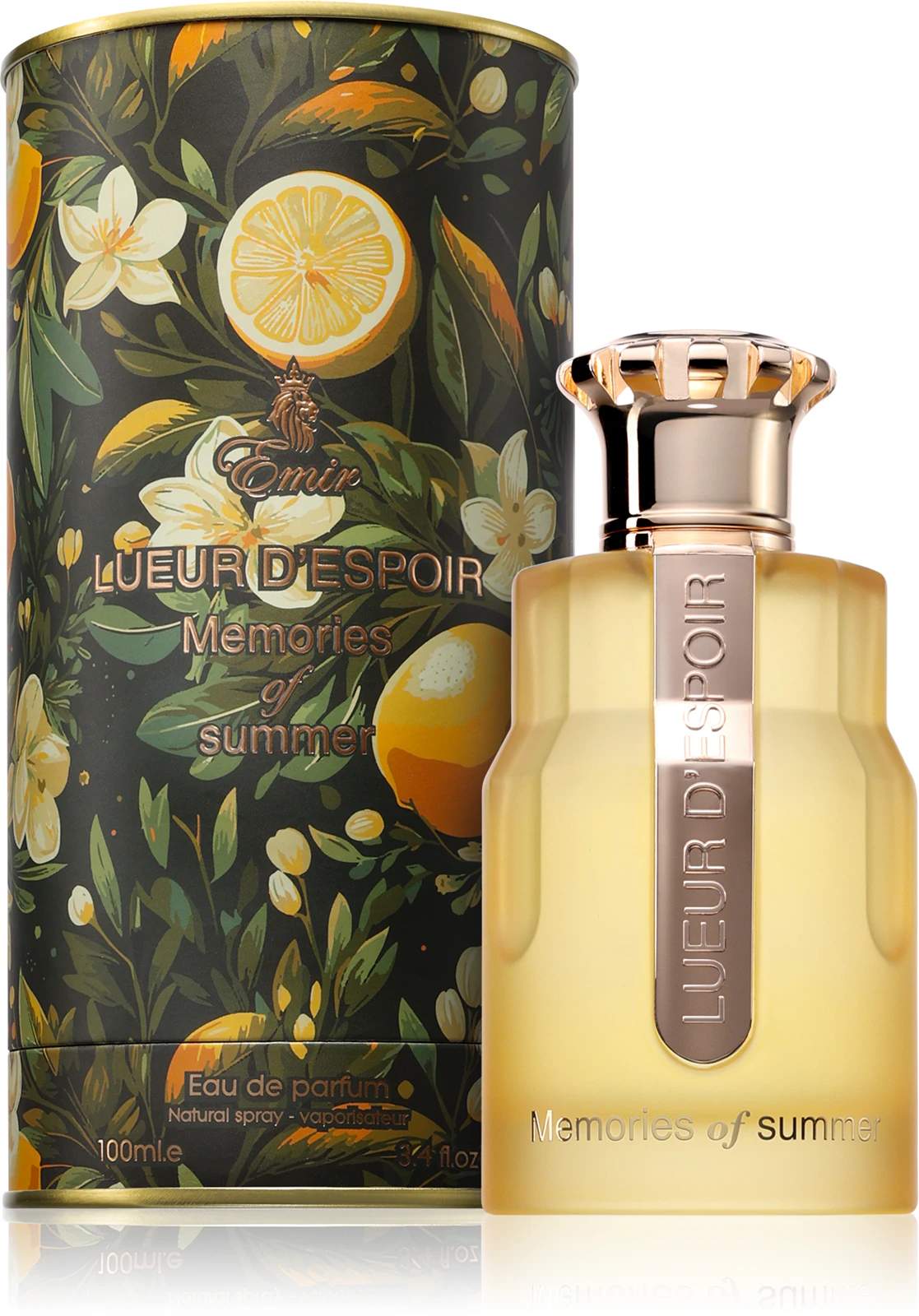 Emir Memories Of Summer Lueur D'Espoir 1 Emir Lueur D'Espoir Memories Of Summer kvepalai unisex EDP 100 ml vyrams ir moterims - Image 1