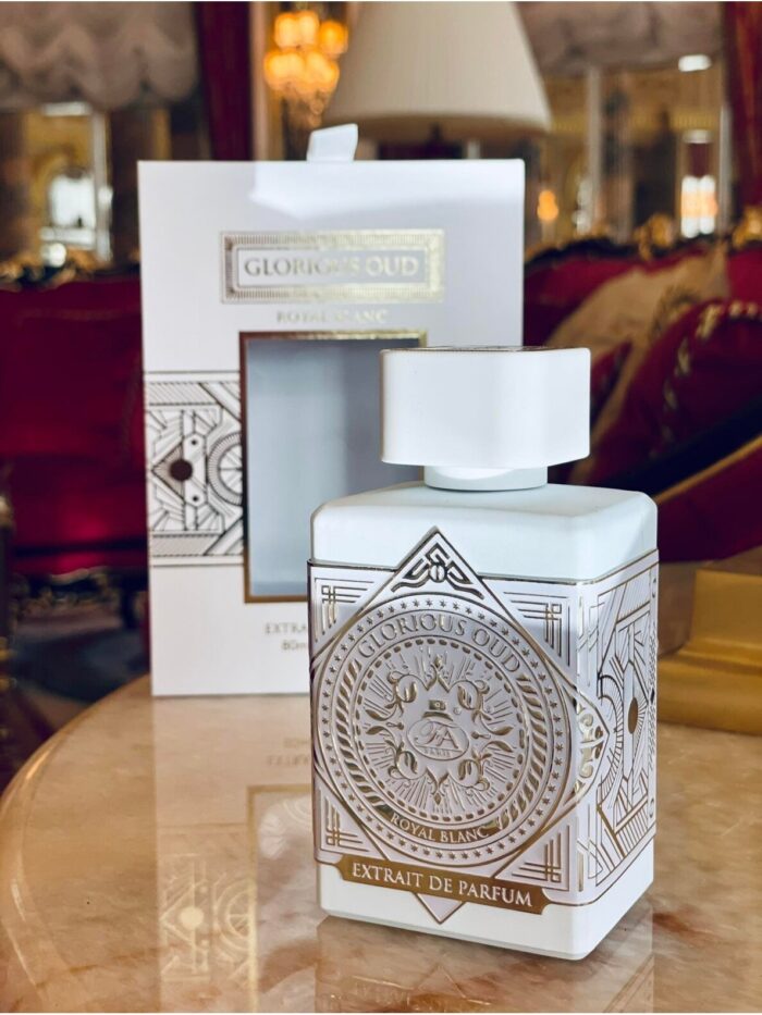 French Avenue Glorious Oud Royal Blanc unisex smaržas Extrait de Parfum PP 80 ml vīriešiem un sievietēm - Image 5