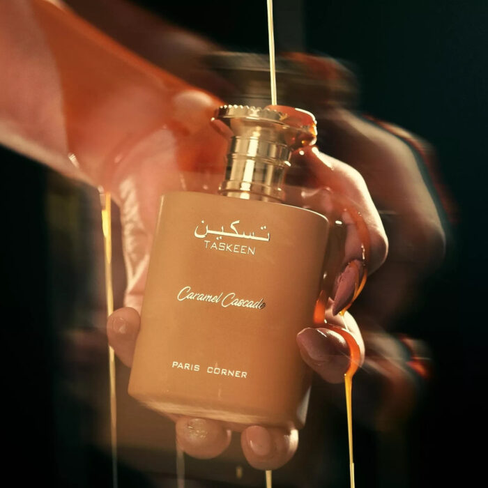 Paris Corner Taskeen Caramel Cascade unisex perfume EDP 100 ml for men and women - Image 5