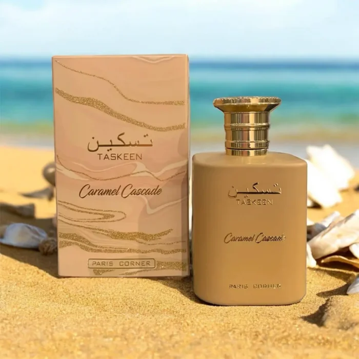 Paris Corner Taskeen Caramel Cascade unisex perfume EDP 100 ml for men and women - Image 4