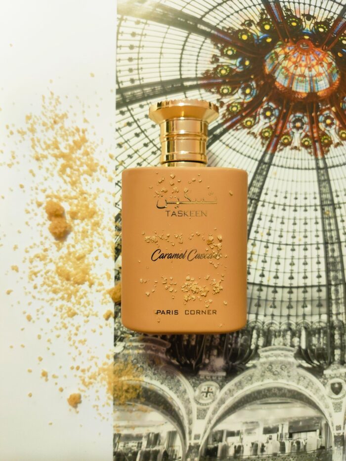Paris Corner Taskeen Caramel Cascade unisex perfume EDP 100 ml for men and women - Image 8