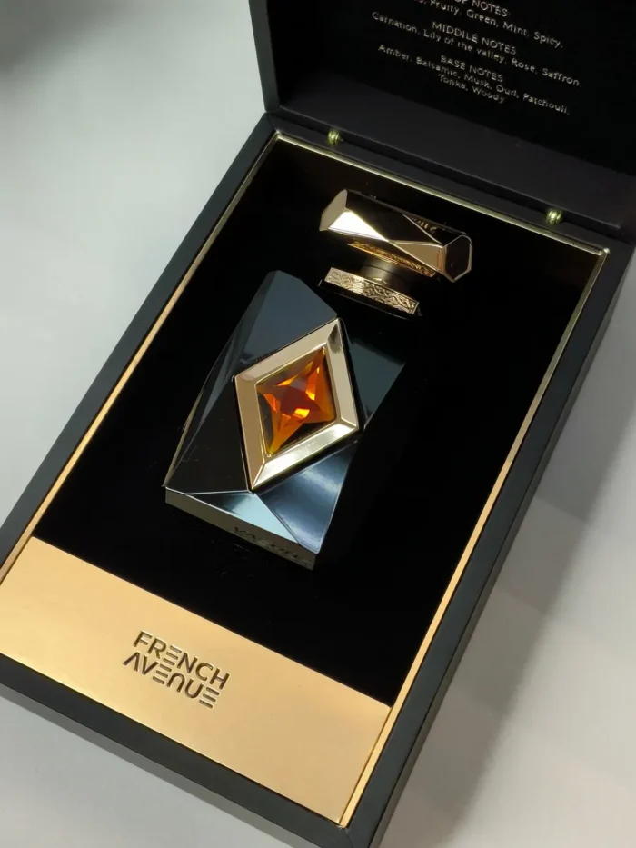 French Avenue Amber Saffron unisex perfume Extrait De Parfum PP 80 ml for men and women - Image 4