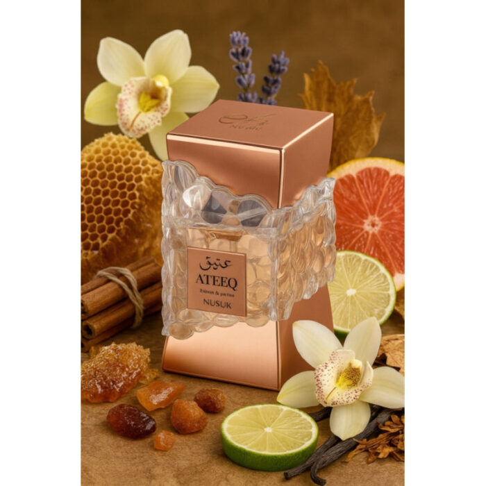 Nusuk Ateeq unisex perfume Extrait De Parfum PP 100 ml for men and women - Image 8