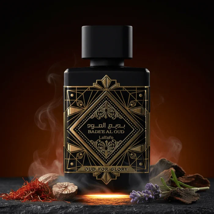 Lattafa Bade'e Al Oud - Oud for Glory unisex smaržas EDP 100 ml vīriešiem un sievietēm - Image 5