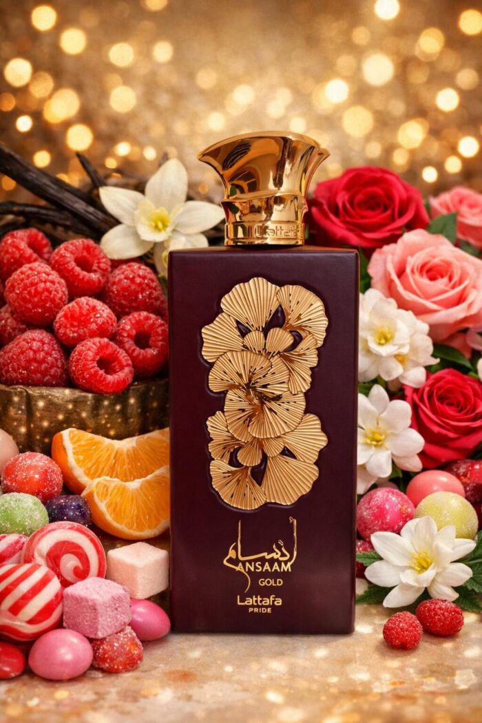 Lattafa Pride Ansaam Gold unisex smaržas EDP 100 ml vīriešiem un sievietēm - Image 5
