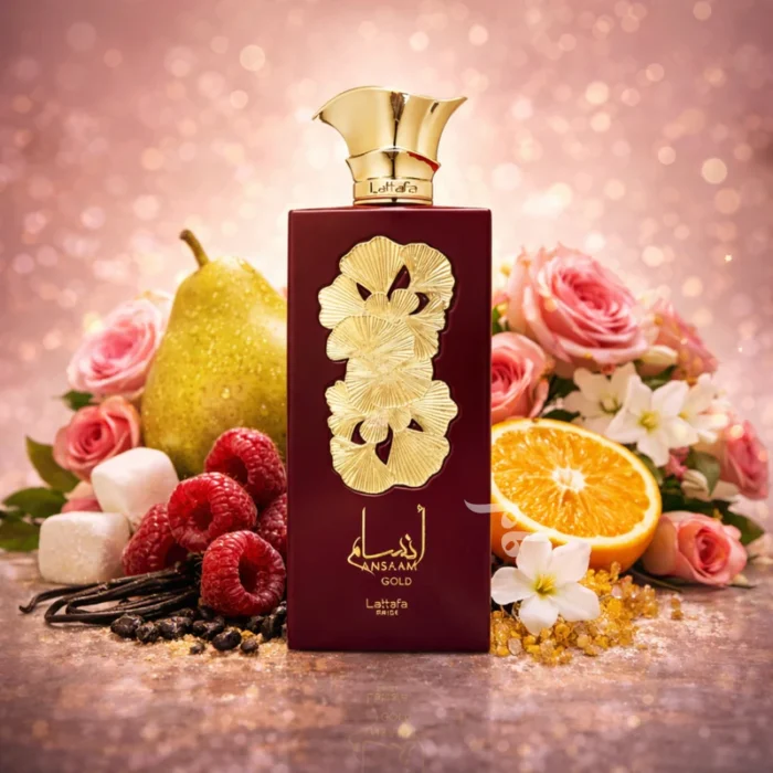 Lattafa Pride Ansaam Gold unisex smaržas EDP 100 ml vīriešiem un sievietēm - Image 2