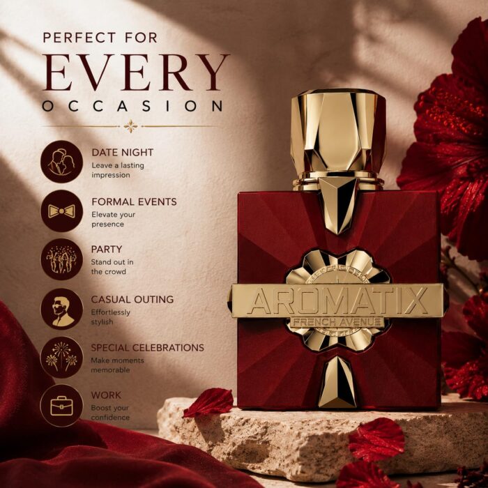 French Avenue Aromatix Carnal Desire unisex smaržas 100 ml Extrait de Parfum PP vīriešiem un sievietēm - Image 9