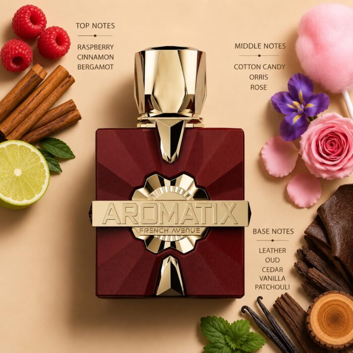 French Avenue Aromatix Carnal Desire unisex smaržas 100 ml Extrait de Parfum PP vīriešiem un sievietēm - Image 4