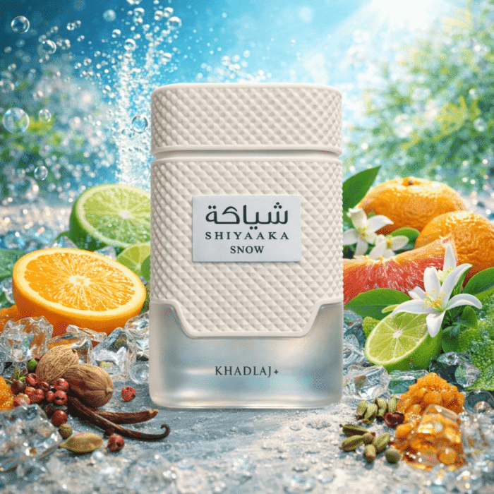 Khadlaj Shiyaaka Snow unisex parfüümvesi EDP 100 ml meestele ja naistele - Pilt 5